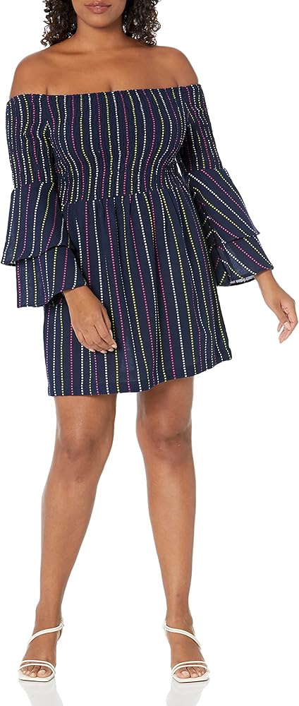 Mud Pie Women's Desi Off The Shoulder