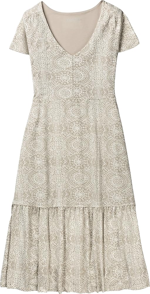 Legendary Whitetails Women's Printed Knit Midi Short Sleeve Dress