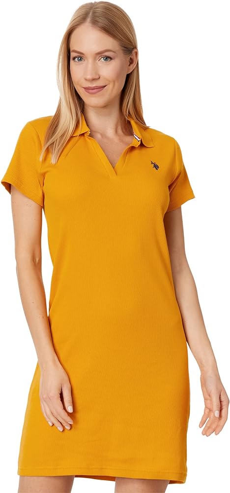 U.S. Polo Assn. Y' Placket Polo Dress