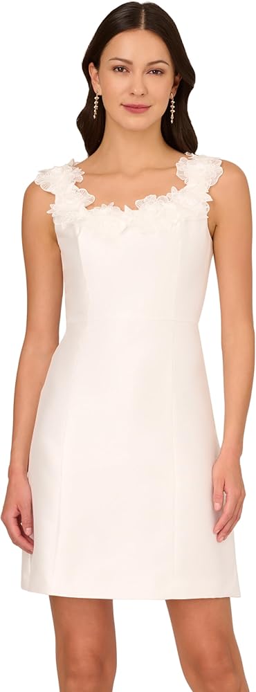 Adrianna Papell Women's Mikado Cocktail Dress