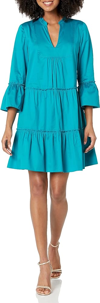 Trina Turk Women's A Line Cotton Dress