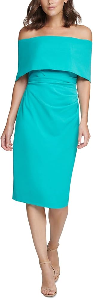 Vince Camuto Women's Off The Shoulder Sheath Dress