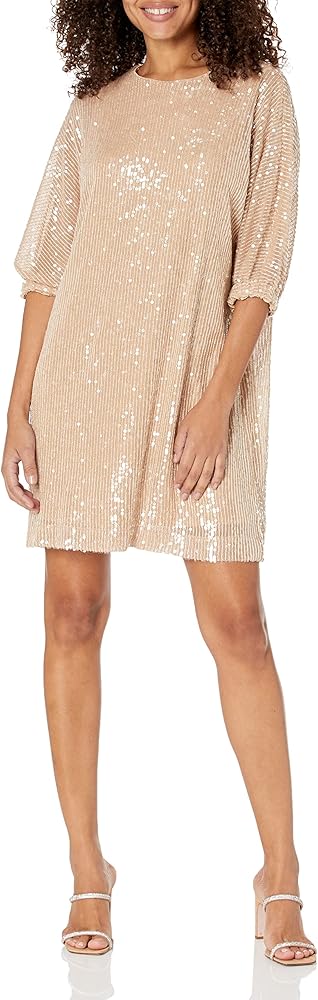 Trina Turk Women's Sequin T Shirt Dress