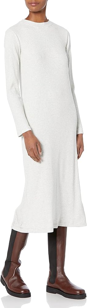 Velvet by Graham & Spencer Women's Ember Long Sleeve Crew Neck Dress