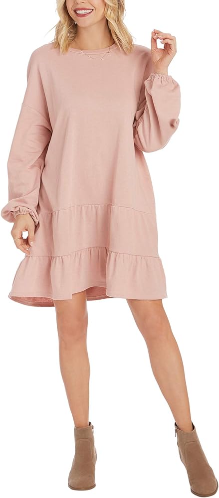 Mud Pie Women's Kristy Sweatshirt Dress