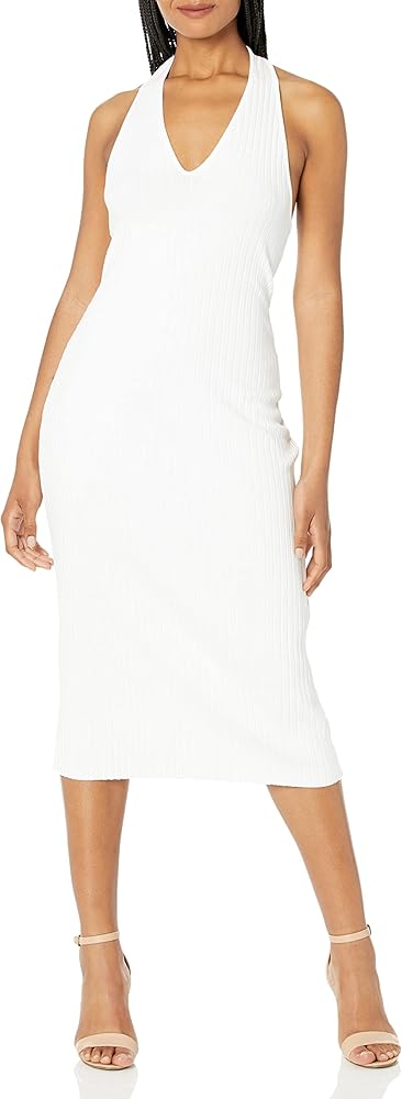 Vince Women's Ribbed Halter Dress