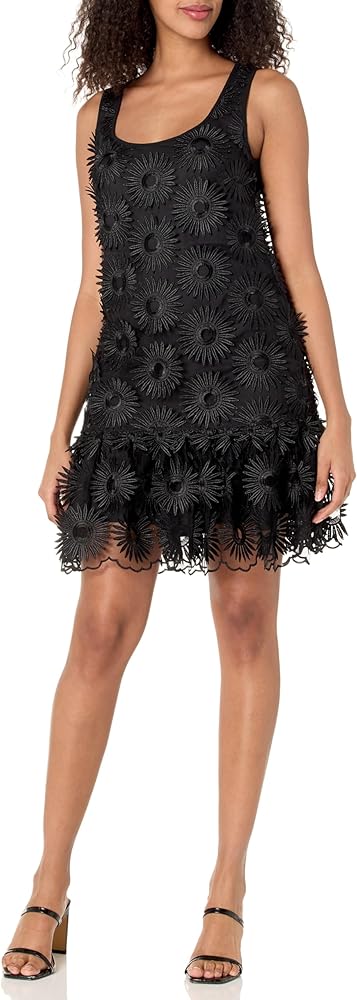 Trina Turk Women's 3D Floral Dress