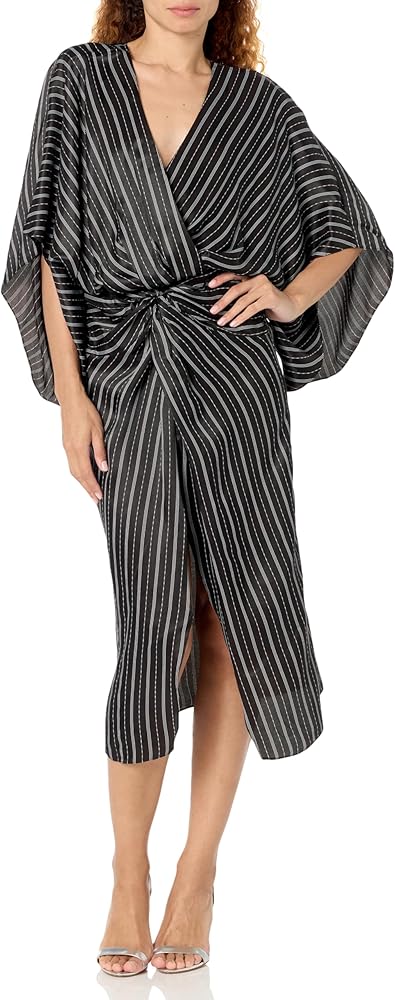 Ramy Brook Women's Allyson Striped Midi Dress