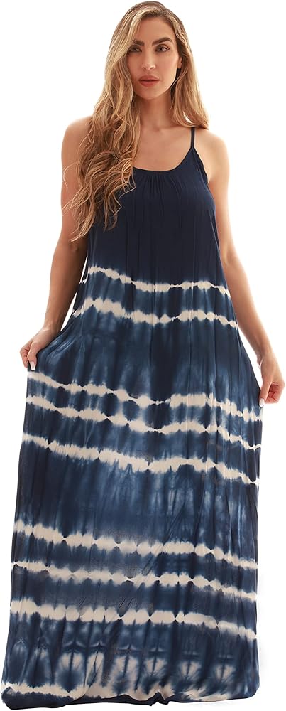 Riviera Sun Spaghetti Strap Maxi Dress for Women