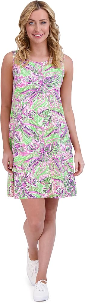 Stella Parker Women's Sleeves UPF Swing Dress