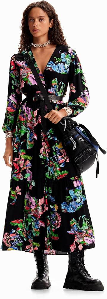 Desigual Women's M. Christian Lacroix Long Shirt Dress