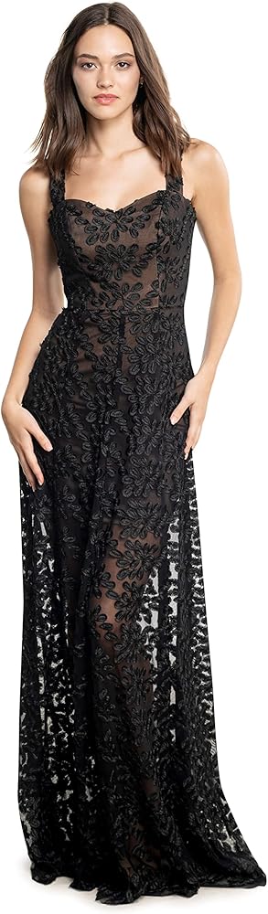 Dress the Population Women's Anabel Sweetheart Bustier Maxi Dress