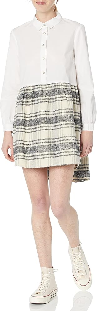 French Connection Women's Arla Flannel Shirt Dress