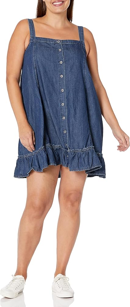 City Chic Women's Dress Island Denim