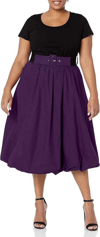 City Chic Women's Apparel Women's Plus Size Dress Paris Days