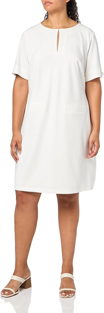 Tommy Hilfiger Women's Scuba Crepe Two Pocket Dress