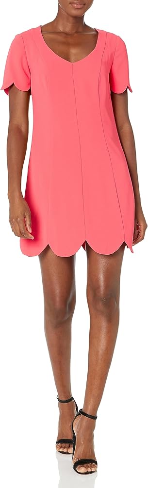 Trina Turk Women's Scalloped Shift Dress