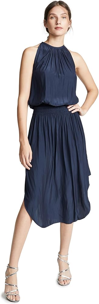 Ramy Brook Women's Audrey High Neck Midi Dress