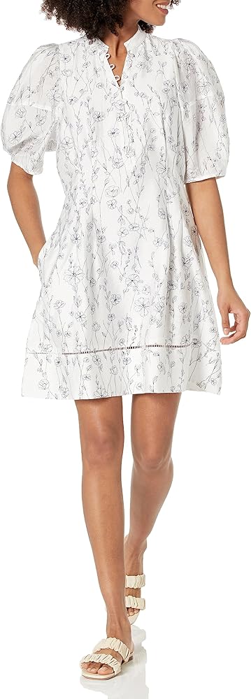 Club Monaco Women's Balloon Sleeve Dress