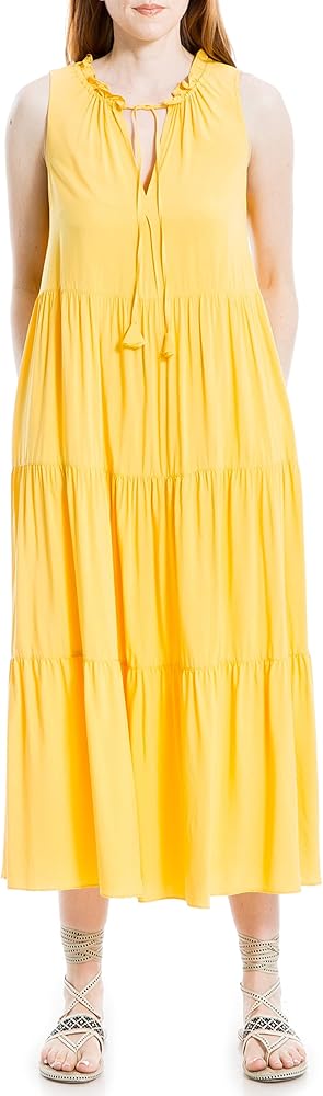 Max Studio Women's Tiered Maxi Dress